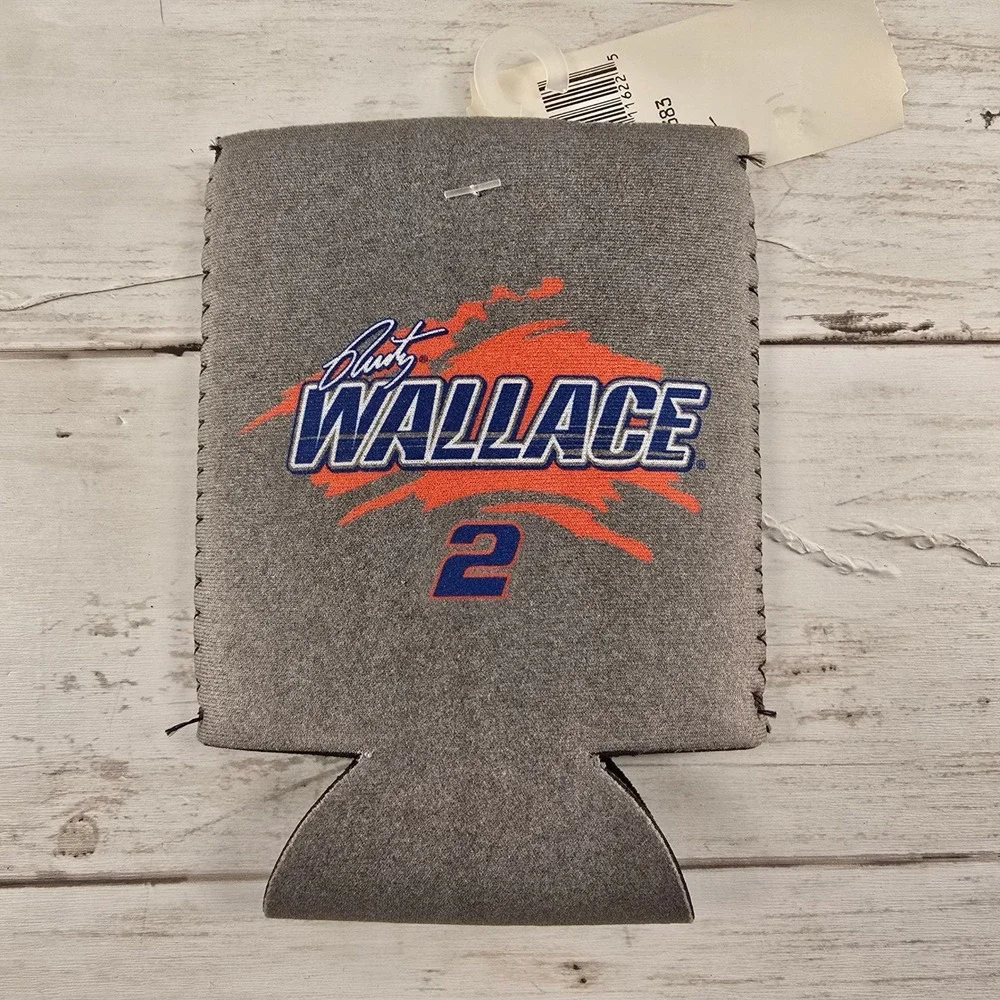 Dale Earnhardt Jr. / Rusty Wallace Gray Can Cooler - Number 2 - Picture 1 of 2